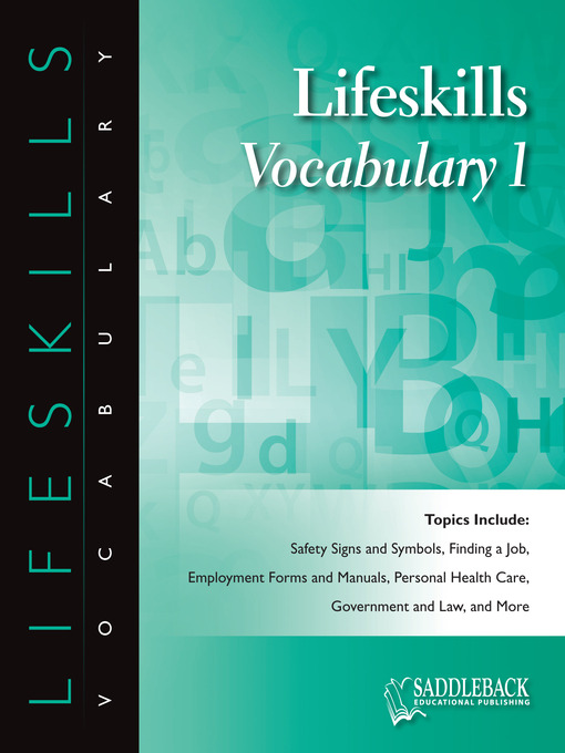 Title details for Lifeskills Vocabulary: Prescription Words and Symbols by Saddleback Educational Publishing - Available